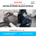 1000 Gloves (10 Boxes) - Disposable Gloves - EXTRA STRONG - Powder Free - Black Nitrile - Bodyguards GL896® - Champions Gloves