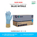 1000 Gloves (10 Boxes) - Disposable Gloves - Medical Powder Free - Blue Nitrile - Shield GD19® - Champions Gloves