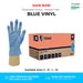 1000 Gloves (10 Boxes) - Disposable Gloves - Powder Free - Blue Vinyl - Shield GD13® - Champions Gloves