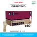 1000 Gloves (10 Boxes) - Disposable Gloves - Powder Free - Clear Vinyl - Shield GD09® - Champions Gloves