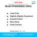 1000 Gloves (10 Boxes) - Disposable Gloves - Slightly Powdered - Blue Vinyl - Shield GD11® - Champions Gloves