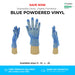 1000 Gloves (10 Boxes) - Disposable Gloves - Slightly Powdered - Blue Vinyl - Shield GD11® - Champions Gloves