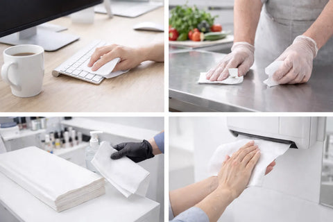 White Z-Fold Hand Towels – 2-Ply (3000 Towels per Case)