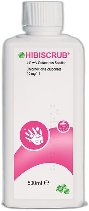 HiBiScrub Antimicrobial Skin Cleanser 1 x 500ml