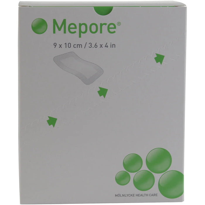 Mepore Adhesive Dressing - 9cm x 10cm - Box of 50