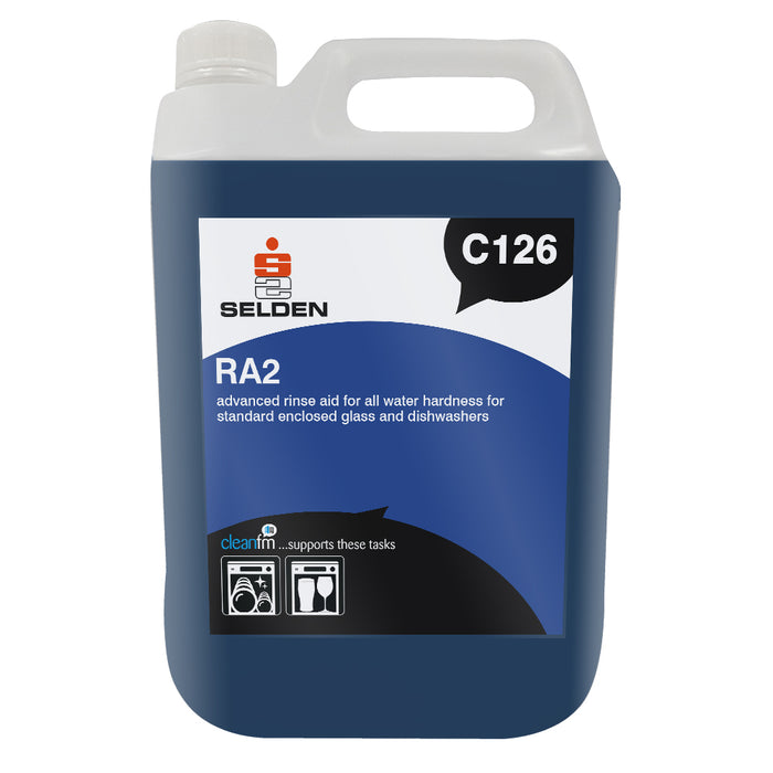 RA2 – Hard Water Rinse Aid 1 x 5L