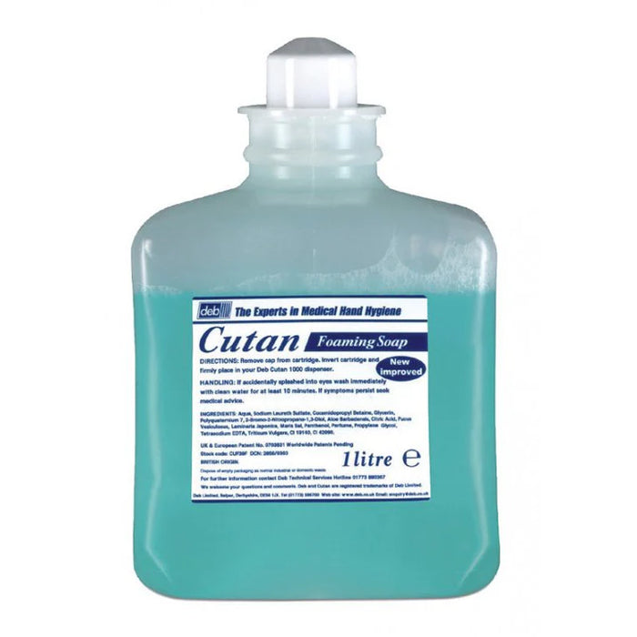 Cutan Foaming Soap – 1 Litre Cartridge for Professional Use