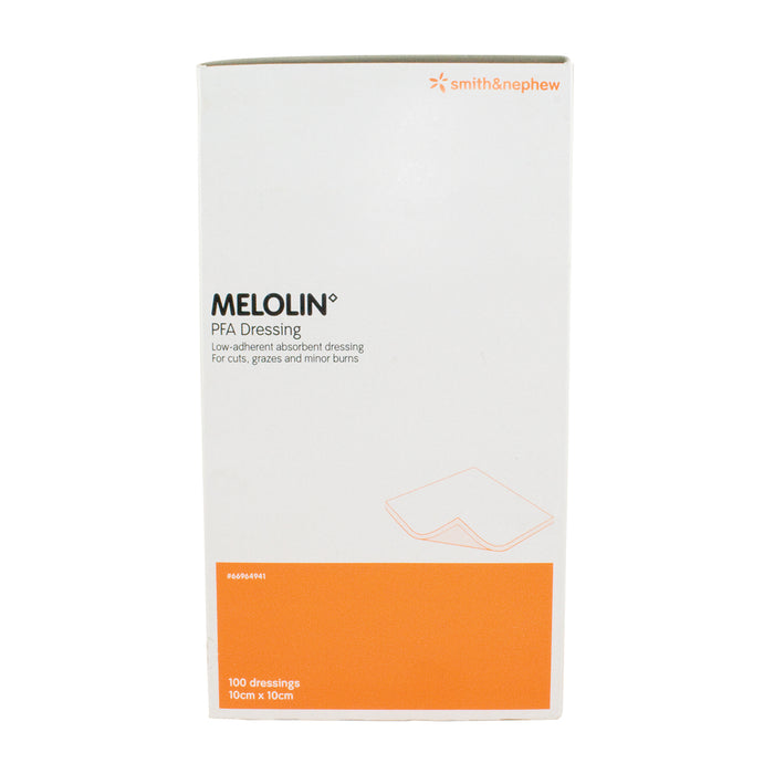 Melolin Dressing Pads - 10cm x 10cm - 100/Box