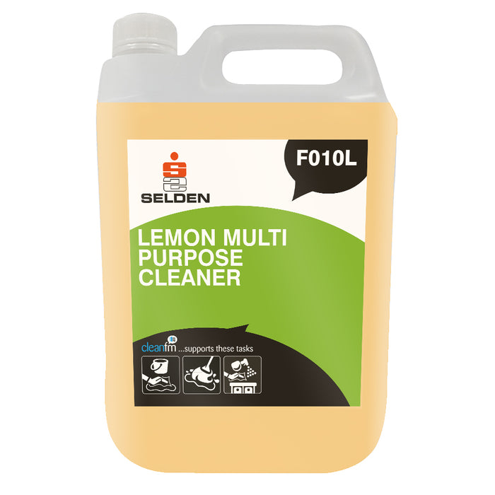 Selden Lemon Multi Purpose Cleaner – 5 Litre All-in-One Cleaning Solution