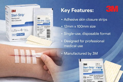 3M Steri Strip Reinforced Skin Closures