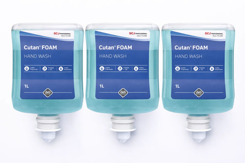 Cutan Foaming Hand Soap – 1 Litre Cartridges (Pack of 6)