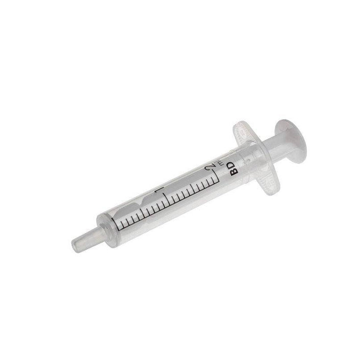 BD Luer Slip Syringes - 2ml - Box of 100 - Champions Gloves