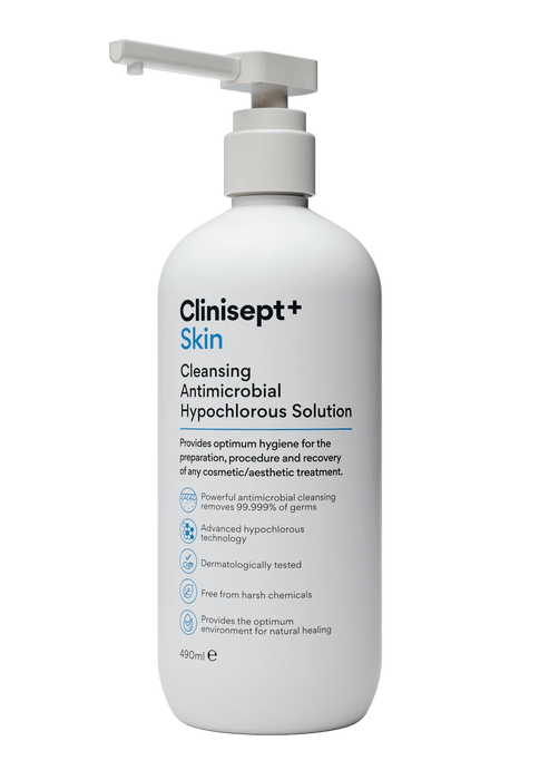 Clinisept+ Prep & Procedure Including Pump 490ml - Champions Gloves