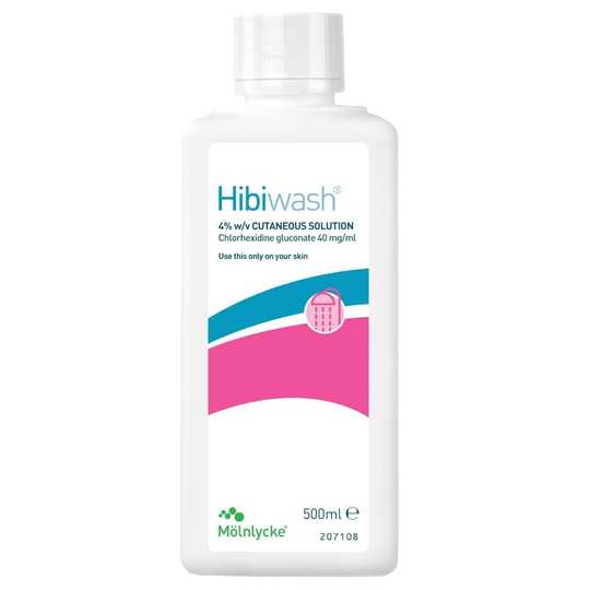 Hibiwash Improved Formula 500ml – Antimicrobial Hand & Skin Cleanser