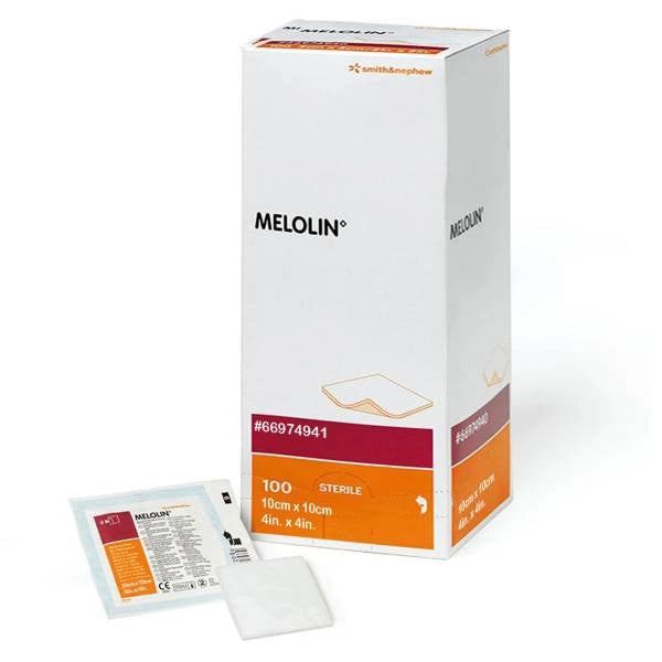 Melolin Dressing Smith&Nephew 10x10 cm - Box Of 100