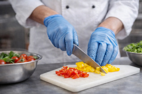 Shield Blue Vinyl Disposable Gloves – Powder Free (3000 Gloves)