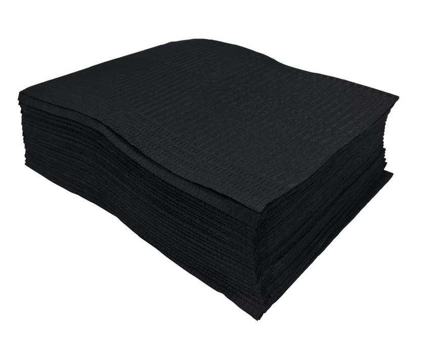 Unigloves - Select Black Lap Cloths 1 x 50 Pieces